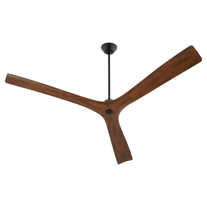 Quorum Home Oxygen - 3-121-2115 - 72" Ceiling Fan - Black / Walnut