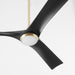 Quorum Home Oxygen - 3-123-1540 - 58" Ceiling Fan - Aged Brass / Black