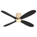 Quorum Home Oxygen - 3-124-40 - 56"Ceiling Fan - Aged Brass