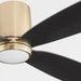 Quorum Home Oxygen - 3-124-40 - 56"Ceiling Fan - Aged Brass