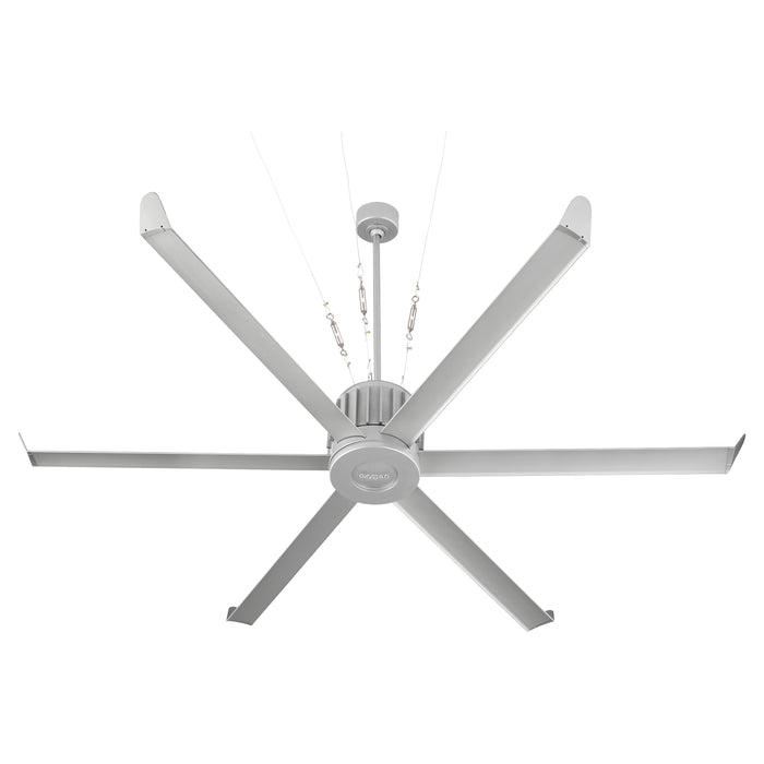 Quorum Home Oxygen - 3-129-23 - 78"Ceiling Fan - Classic Nickel