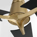 Quorum Home Oxygen - 3-131-40 - 56" Ceiling Fan - Aged Brass