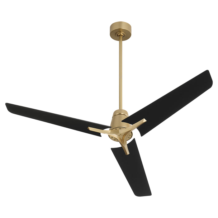 Quorum Home Oxygen - 3-131-40 - 56" Ceiling Fan - Aged Brass