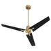 Quorum Home Oxygen - 3-131-40 - 56" Ceiling Fan - Aged Brass