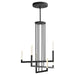 Quorum Home Oxygen - 3-24-15 - LED Chandelier - Black