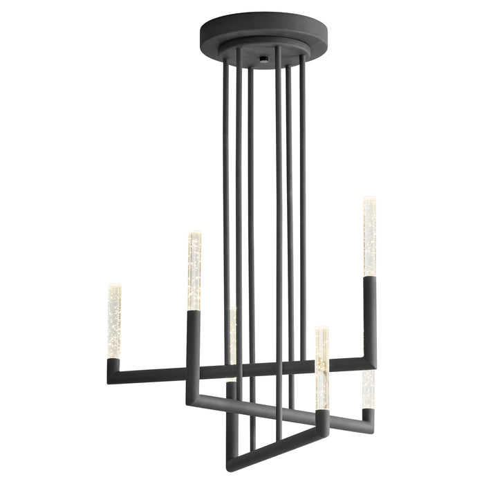 Quorum Home Oxygen - 3-24-15 - LED Chandelier - Black