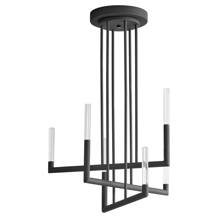 Quorum Home Oxygen - 3-24-15 - LED Chandelier - Black