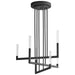 Quorum Home Oxygen - 3-24-15 - LED Chandelier - Black