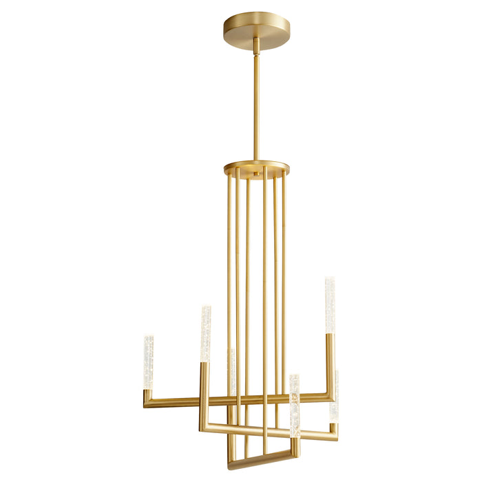 Quorum Home Oxygen - 3-24-40 - LED Chandelier - Aged Brass