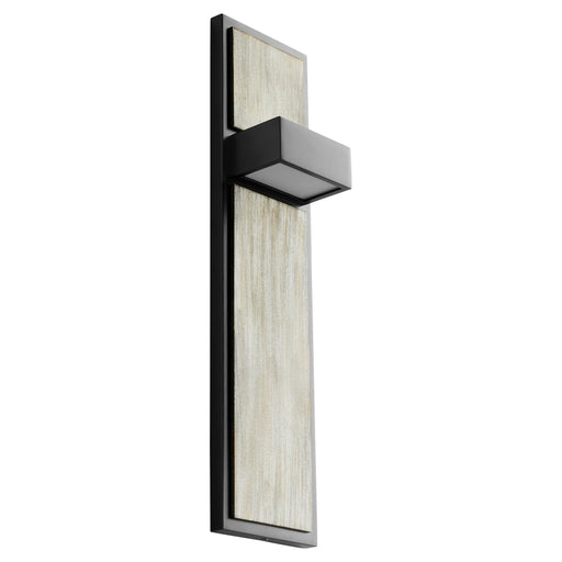 Quorum Home Oxygen - 3-401-1541 - LED Wall Sconce - Black W/ Weathered Oak