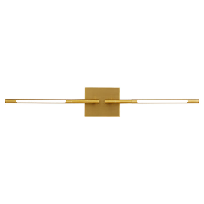 Quorum Home Oxygen - 3-404-40 - LED Wall Sconce - Aged Brass