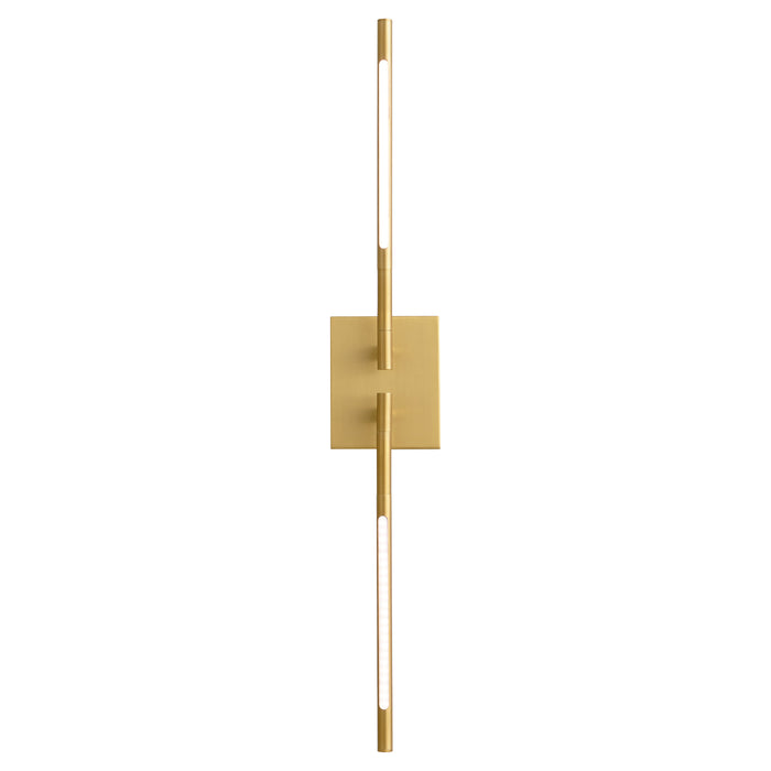 Quorum Home Oxygen - 3-404-40 - LED Wall Sconce - Aged Brass