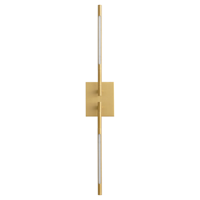 Quorum Home Oxygen - 3-404-40 - LED Wall Sconce - Aged Brass