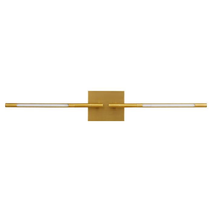 Quorum Home Oxygen - 3-404-40 - LED Wall Sconce - Aged Brass