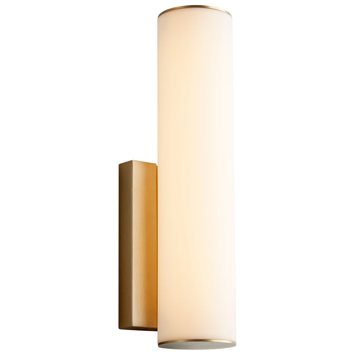 Quorum Home Oxygen - 3-5010-40 - LED Wall Sconce - Aged Brass