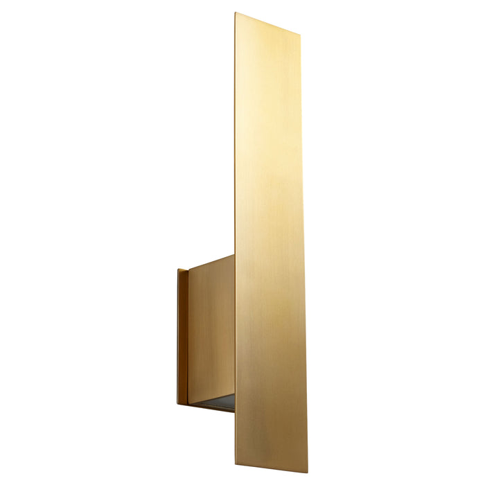 Quorum Home Oxygen - 3-504-40 - LED Wall Sconce - Aged Brass