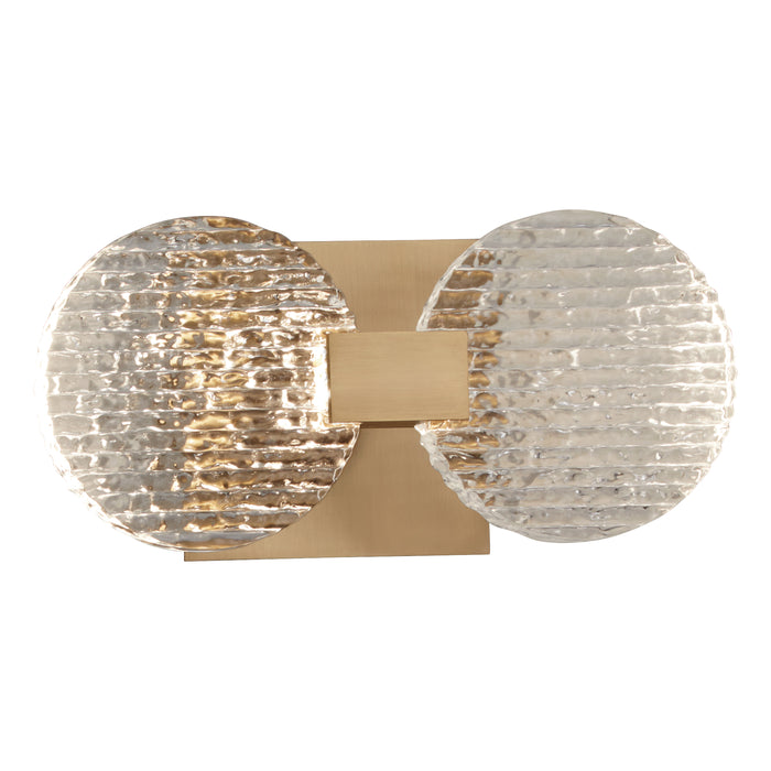 Quorum Home Oxygen - 3-5050-40 - LED Wall Sconce - Aged Brass