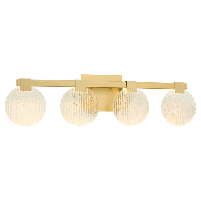 Quorum Home Oxygen - 3-5053-40 - LED Vanity - Aged Brass