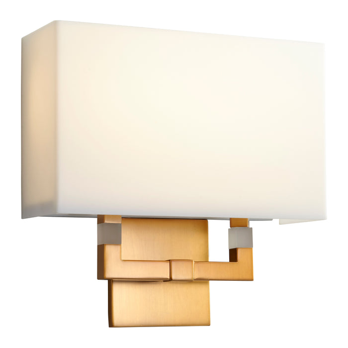 Quorum Home Oxygen - 3-514-40 - LED Wall Sconce - Aged Brass