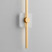 Quorum Home Oxygen - 3-52-650 - LED Wall Sconce - White W/ Industrial Brass