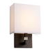 Quorum Home Oxygen - 3-521-22 - LED Wall Sconce - Oiled Bronze W/ Matte White Acrylic