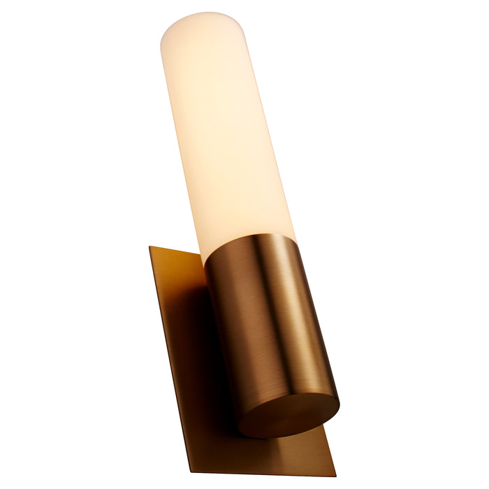 Quorum Home Oxygen - 3-528-40 - LED Wall Sconce - Aged Brass