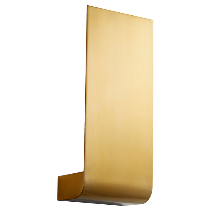 Quorum Home Oxygen - 3-535-40 - LED Wall Sconce - Aged Brass