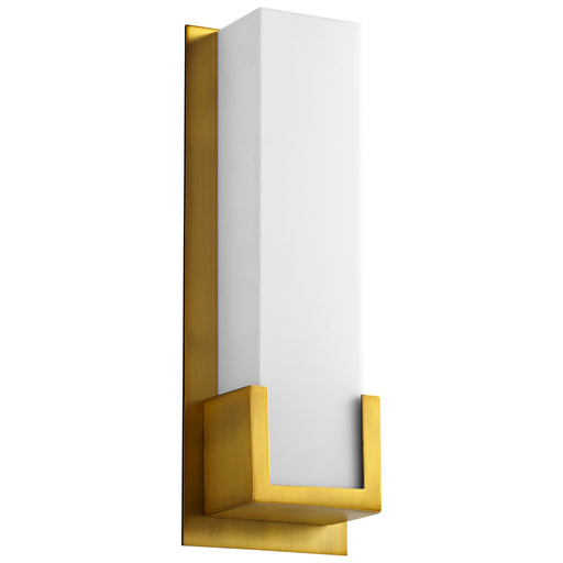 Quorum Home Oxygen - 3-540-40 - LED Wall Sconce - Aged Brass