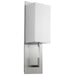 Quorum Home Oxygen - 3-564-224 - LED Wall Sconce - Satin Nickel W/ Matte White Acrylic