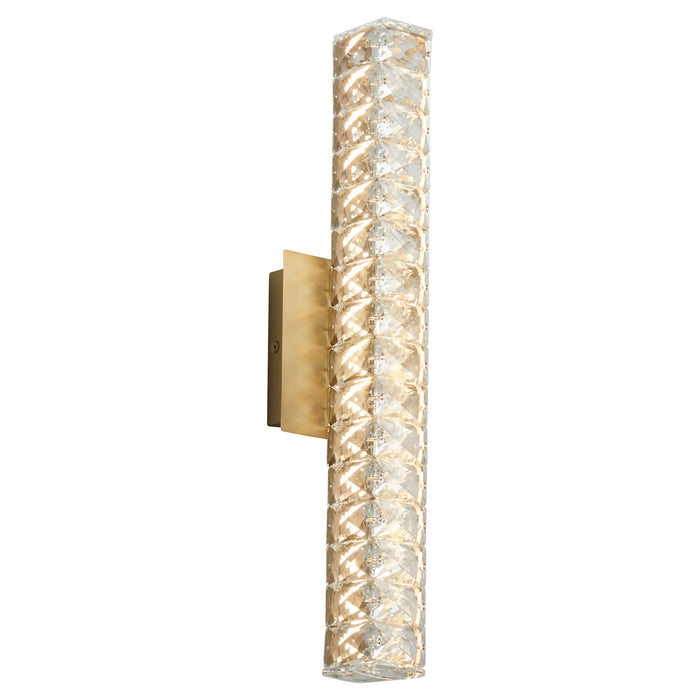 Quorum Home Oxygen - 3-573-40 - LED Vanity - Aged Brass