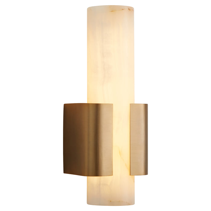 Quorum Home Oxygen - 3-585-40 - LED Wall Scone - Aged Brass