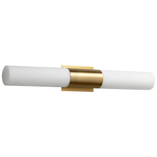 Quorum Home Oxygen - 3-588-140 - LED Vanity - Aged Brass