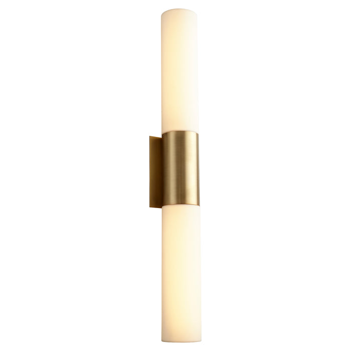 Quorum Home Oxygen - 3-588-40 - LED Vanity - Aged Brass