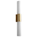 Quorum Home Oxygen - 3-588-40 - LED Vanity - Aged Brass