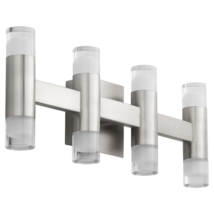 Quorum Home Oxygen - 3-597-24 - LED Vanity - Satin Nickel