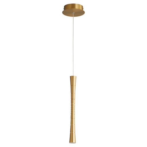 Quorum Home Oxygen - 3-6004-40 - LED Pendant - Aged Brass