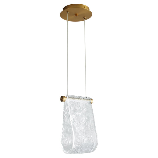 Quorum Home Oxygen - 3-602-40 - LED Pendant - Aged Brass