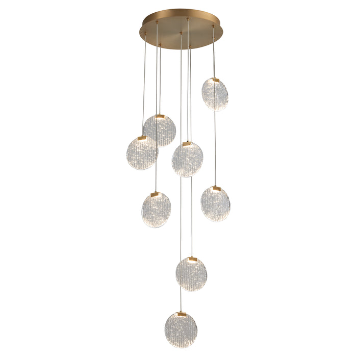 Quorum Home Oxygen - 3-6051-40 - LED Pendant - Aged Brass