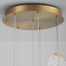 Quorum Home Oxygen - 3-6051-40 - LED Pendant - Aged Brass