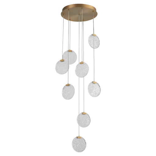 Quorum Home Oxygen - 3-6051-40 - LED Pendant - Aged Brass