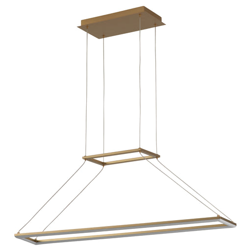 Quorum Home Oxygen - 3-6054-40 - LED Pendant - Aged Brass