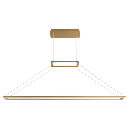 Quorum Home Oxygen - 3-6055-40 - LED Pendant - Aged Brass