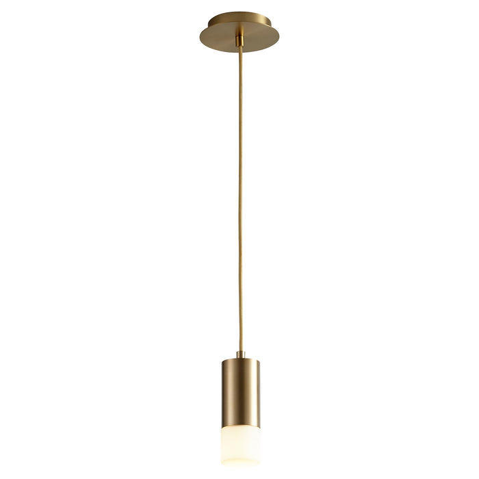 Quorum Home Oxygen - 3-607-140 - LED Pendant - Aged Brass