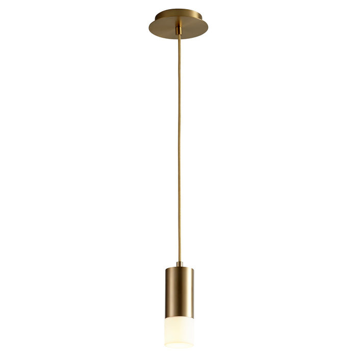 Quorum Home Oxygen - 3-607-40 - LED Pendant - Aged Brass