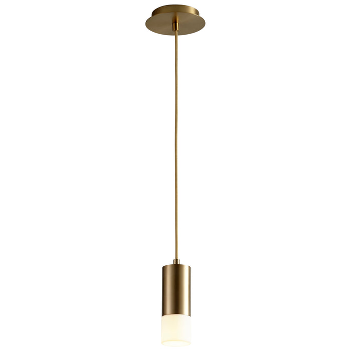 Quorum Home Oxygen - 3-607-40 - LED Pendant - Aged Brass