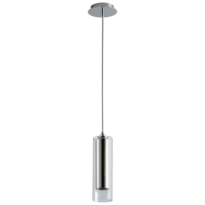 Quorum Home Oxygen - 3-609-1414 - LED Pendant - Polished Chrome W/ Mirror Glass