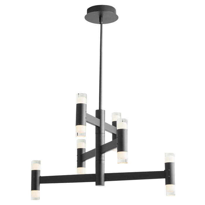 Quorum Home Oxygen - 3-6097-15 - LED Chandelier - Black