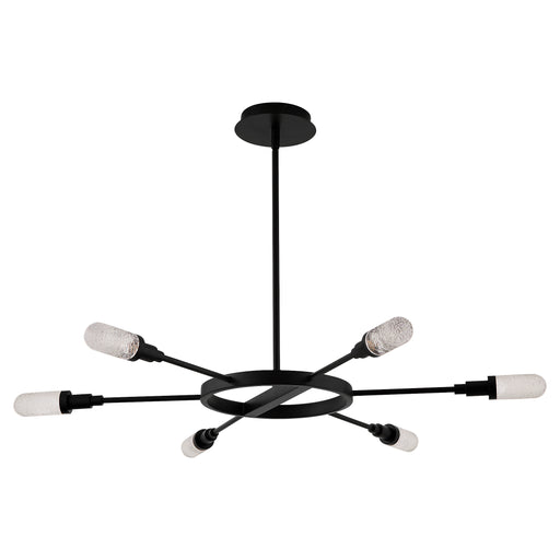 Quorum Home Oxygen - 3-6118-15 - LED Chandelier - Matte Black