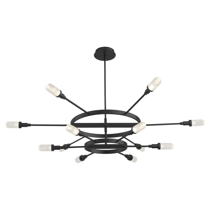 Quorum Home Oxygen - 3-6119-15 - LED Chandelier - Matte Black