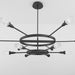 Quorum Home Oxygen - 3-6119-15 - LED Chandelier - Matte Black